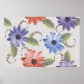 Poster abstraite maison décorative peinture à l'huile de  (Devant)