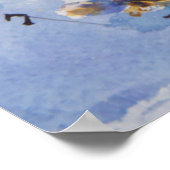 Poster Abstraite nature arrière - plan à motifs floraux.P (Coin)