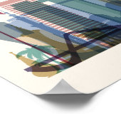 Poster Abu Dhabi, United Arab Emirat | Skyline (Coin)