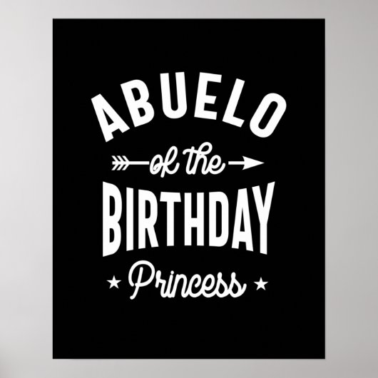 Poster Abuelo De La Princesse D'Anniversaire (Devant)