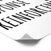 Poster Aby Thérapeute Sd Renforcement Réaction Comporteme (Coin)