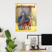 Poster Abyssinien (Bureau à domicile)