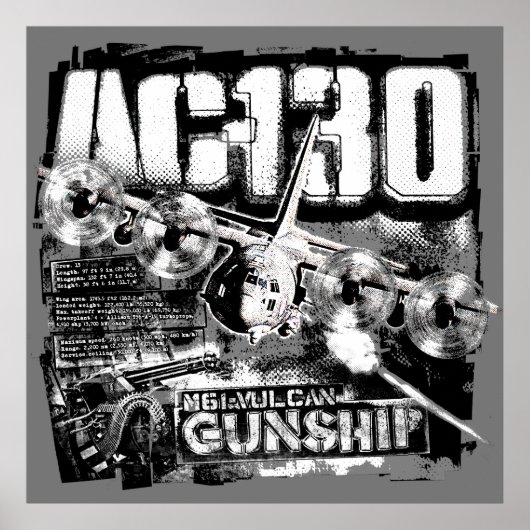POSTER AC-130 (Devant)