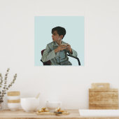 Poster Académie des parapluies de Cinq Hargreeves (Cuisine)