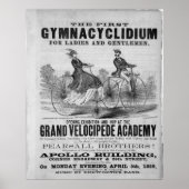 Poster Académie Grand Velocipede (Devant)