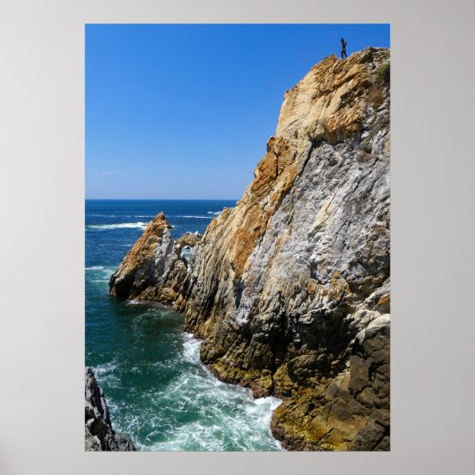 Poster Acapulco Cliff Diver (Devant)