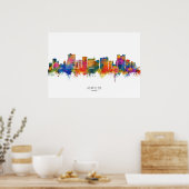 Poster Acapulco Mexico Skyline (Cuisine)