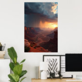 Poster Accalmie (Bureau à domicile)