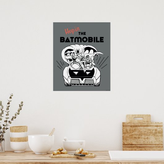 Poster Accéder au Batmobile (Cuisine)