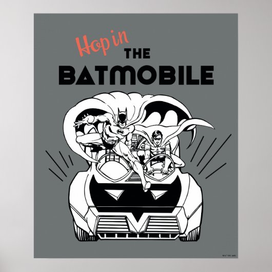 Poster Accéder au Batmobile (Devant)