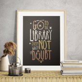 Poster Accéder au devis de bibliothèque