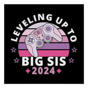 Poster Accéder au rang de grande sœur 2024 Filles