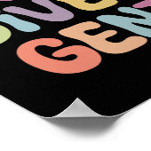 Poster Acceptation de la Sensibilisation sur l'autisme de (Coin)