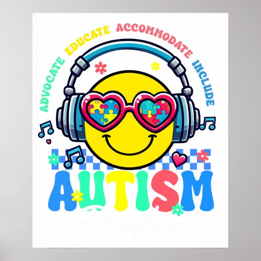 Poster acceptation de l'autisme (2 (Devant)