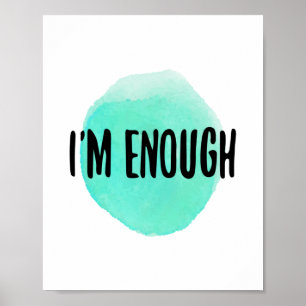 Poster acceptation de soi mots de motivation