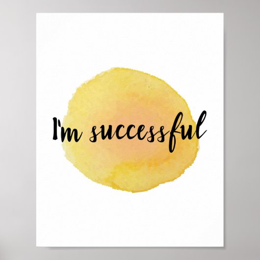 Poster acceptation de soi paroles inspirantes (Devant)