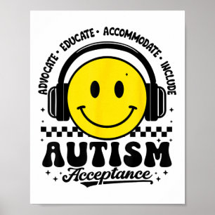 Poster Acceptation des sensibilisations sur l'autisme Ens