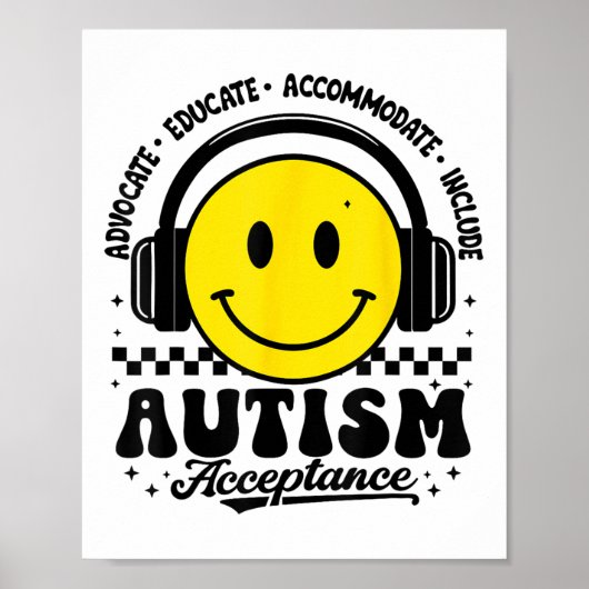 Poster Acceptation des sensibilisations sur l'autisme Ens (Devant)