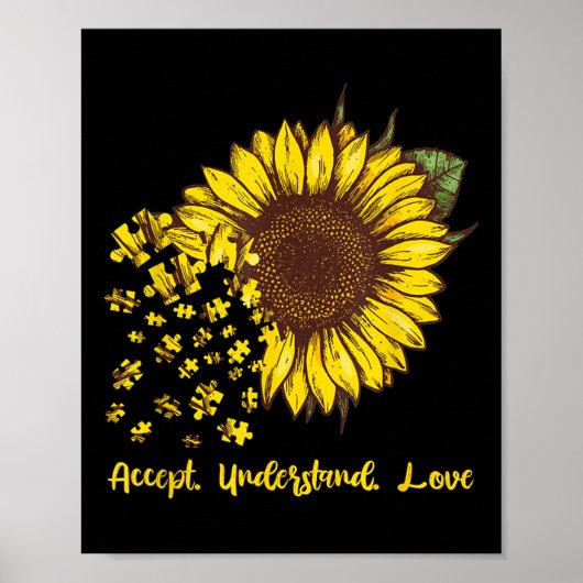 Poster Accepter Comprendre l'amour Sensibilisation sur l' (Devant)