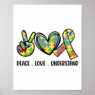 Poster Accepter l'amour comprendre la Sensibilisation sur