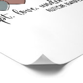 Poster Accepter l'amour comprendre la Sensibilisation sur (Coin)