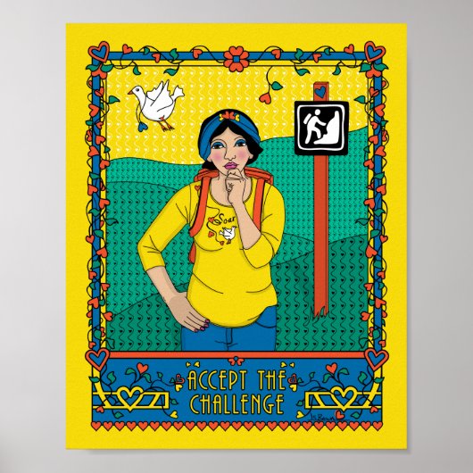 Poster Acceptez L'Affiche Challenge_B_8x10 (Devant)