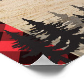 Poster Accessoire de cadre pour fête de bûcheron pour pho (Coin)