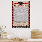 Poster Accessoire de cadre pour fête de bûcheron pour pho (Cuisine)