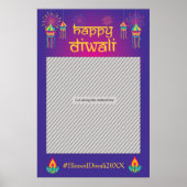 Poster Accessoire de fête Diwali pour Photobooth (Devant)