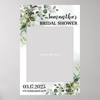 Accessoires de photo de verdure pour mariage bohèm