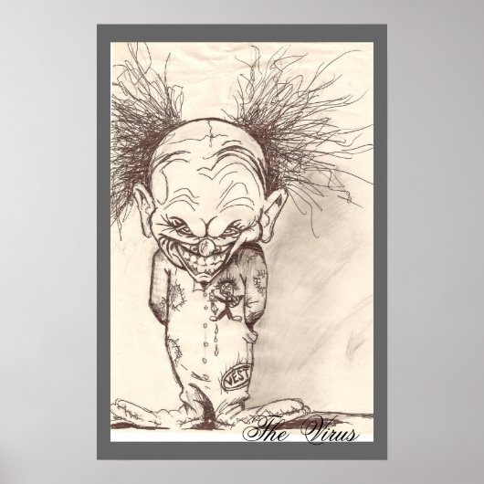 Poster AcCiDeNt ArT 'Clowns Of A Different Nature' (Devant)