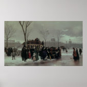 Poster Accident de bus à Paris (Devant)