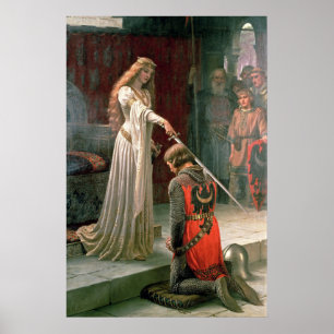 Poster Accolade by Edmund Blair Leighton