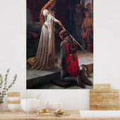 Poster Accolade - Edmund Blair Leighton (Cuisine)