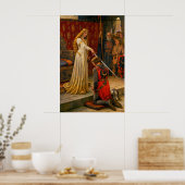 Poster Accolade par Edmund Blair Leighton (Cuisine)