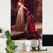 Poster Accolade par Edmund Blair Leighton (Bureau à domicile)