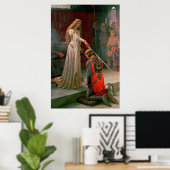 Poster Accolade par Edmund Blair Leighton - Art Vintage (Bureau à domicile)