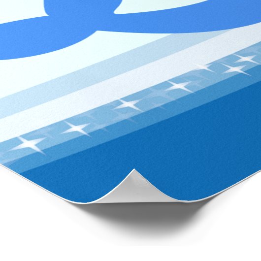 Poster Accompagné sur l'affiche d'alphabétisation de lect (Coin)