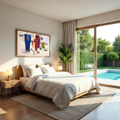 Poster Accompanied Contrast, Kandinsky 