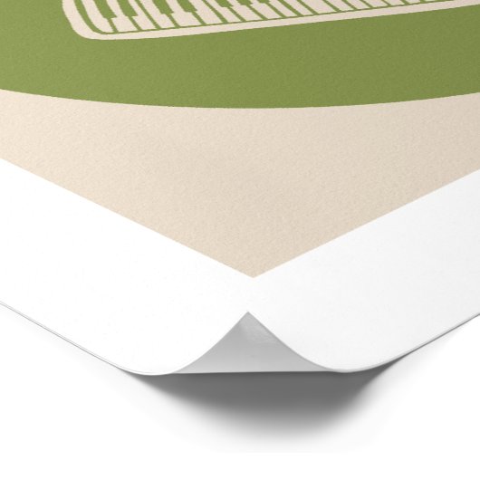 Poster Accordéon d'art pop (Coin)