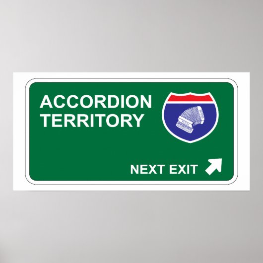 Poster Accordéon Prochaine Sortie (Devant)