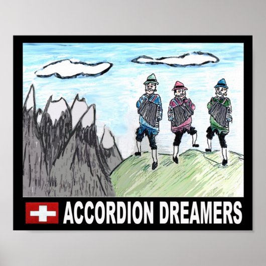 Poster Accordion Dreamers (Devant)