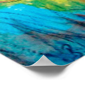 POSTER ACCORDION PLAYER DANS LA NUIT (Coin)