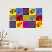 Poster Accordion Pop Art (Cuisine)