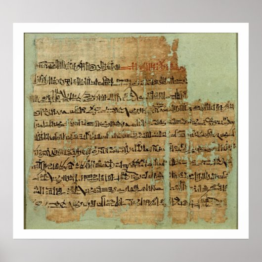 Poster Account of the Battle of Qadesh (Devant)