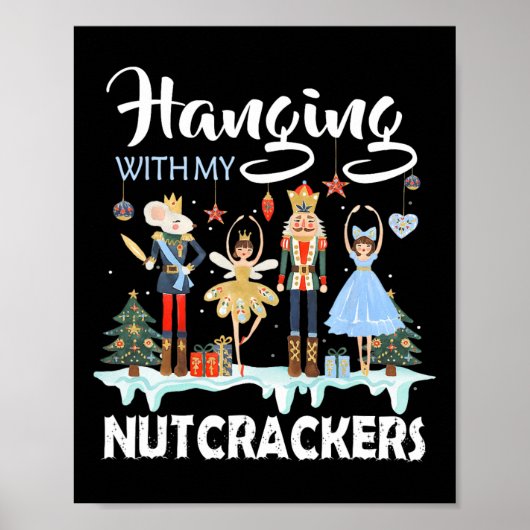 Poster Accrocher avec mon équipe de crackers cracheurs Ba (Devant)