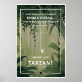 Poster Accrocher sur un fil (Devant)