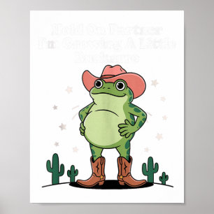 Poster Accrochez Le Partenaire Je Cultive Une Petite Gren