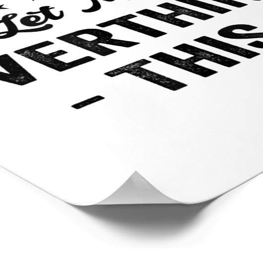 Poster Accrochez-Moi Laissez-Moi Surpenser Ce Carnet Sarc (Coin)