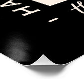 Poster Accrochez-moi, laissez-moi surpenser ce penseur (Coin)